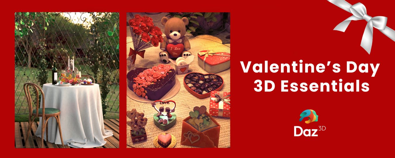 Valentines Day Daz3d Products
